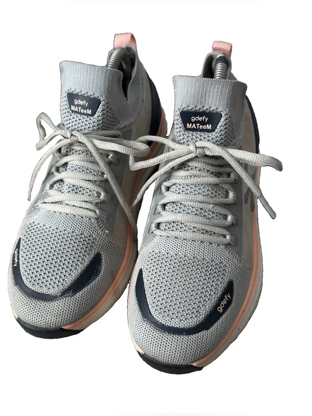 Gravity Defyer GDEFY MATeeM Women's 9.5 M Cross Trainer Shoes Gray Pink